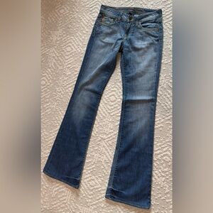 Stylish Blue Flare Women's Jeans